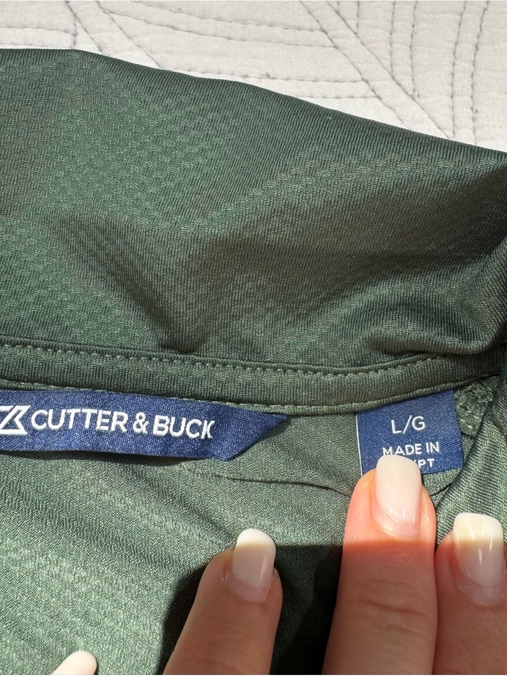 Cutter & Buck Miami Hurricanes Men’s Green Performance Golf Polo Large - Picture 9 of 12